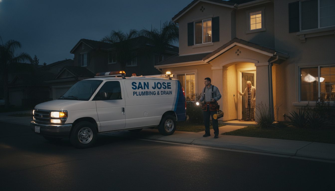 24/7 emergency plumbing service availability illustration